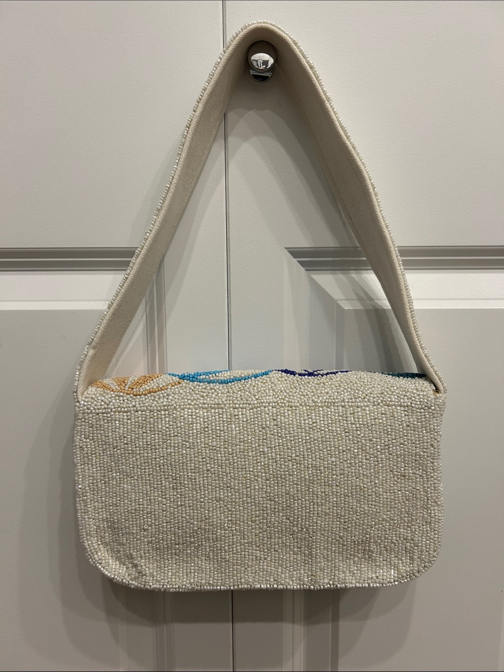 Sol And Mer Beaded Umbrella-Pattern Shoulder Bag - Picture 4 of 4